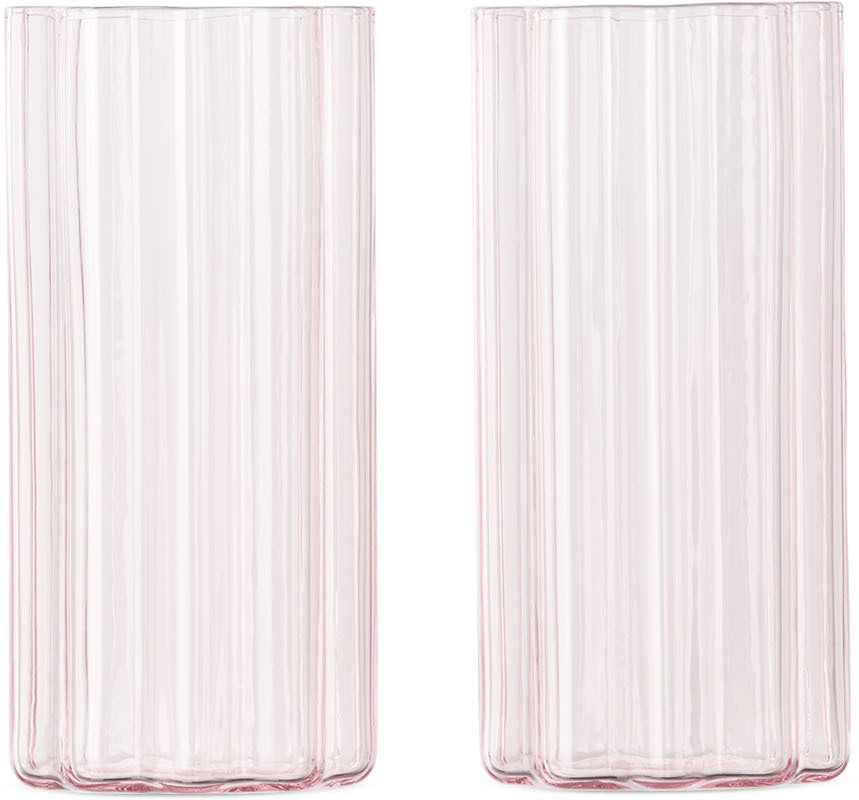 Photo: Fazeek Pink Wave Highball Glass Set