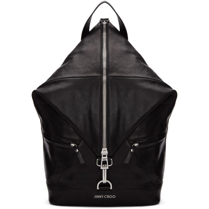 Jimmy Choo Black Fitzroy Backpack Jimmy Choo