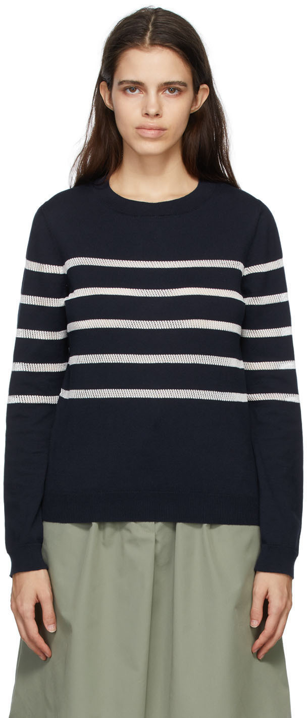 A.P.C. Navy Cordelia Sweater A.P.C.