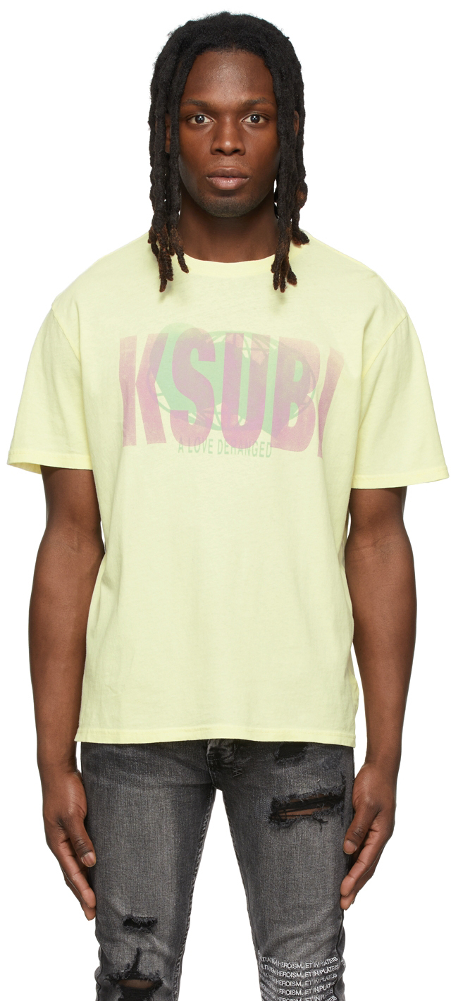 Ksubi Yellow Kash T-Shirt Ksubi