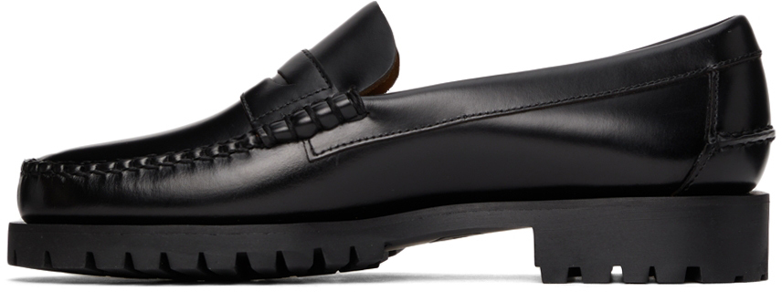 Sebago Black Dan Lug Loafers Sebago