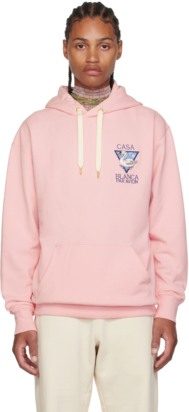 Casablanca Pink 'Par Avion' Hoodie Casablanca