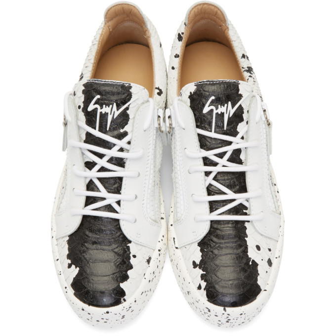 giuseppe zanotti black and white