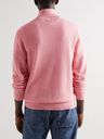 Polo Ralph Lauren - Logo-Embroidered Cotton Half-Zip Sweater - Pink