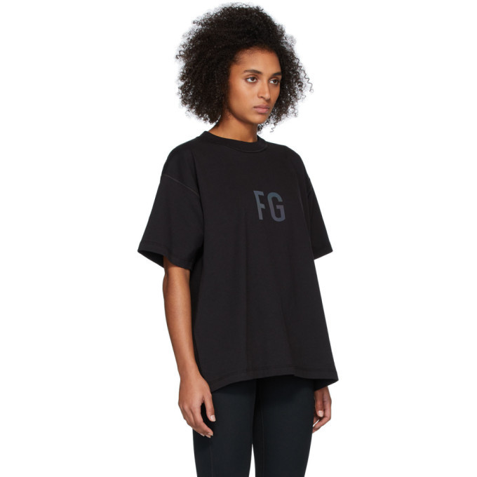 Fear of God Black Sixth Collection FG T-Shirt Fear Of God