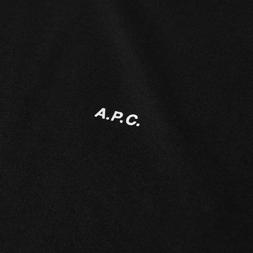 A.P.C. Men's Kyle Logo T-Shirt in Black A.P.C.