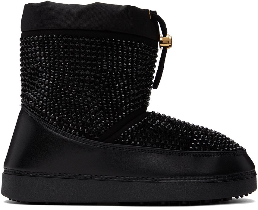 giuseppe zanotti black boots