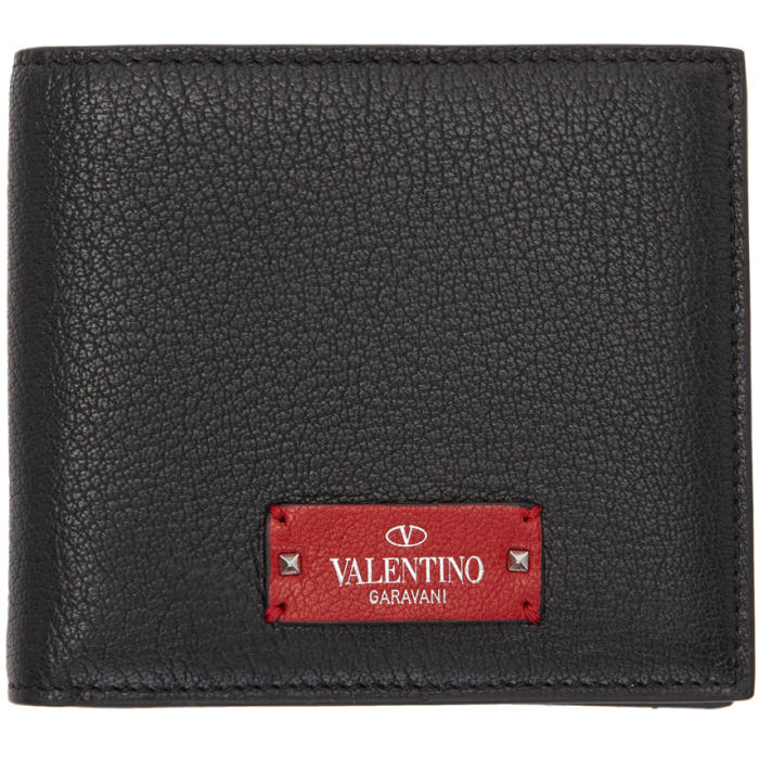 valentino card holder red