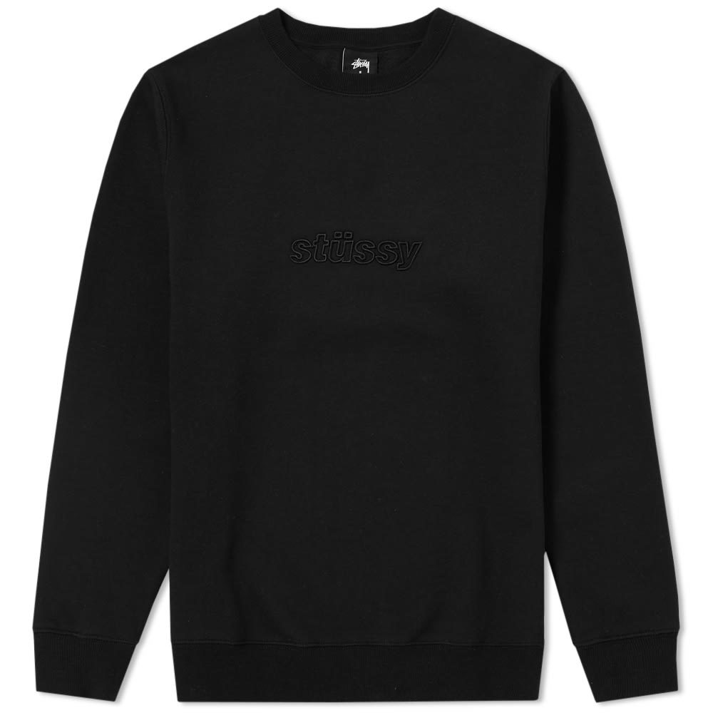 Stussy 3D Raised Applique Crew Stussy