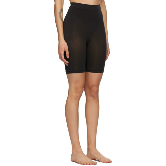 SKIMS Black Seamless Sculpting Mid 