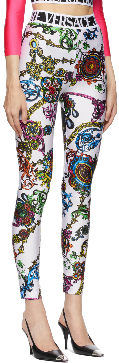 regalia baroque print leggings