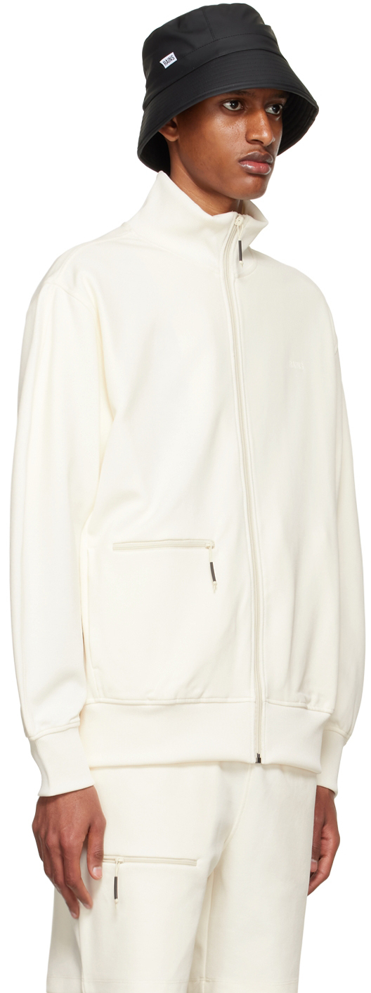 RAINS OffWhite Cotton Jacket Rains