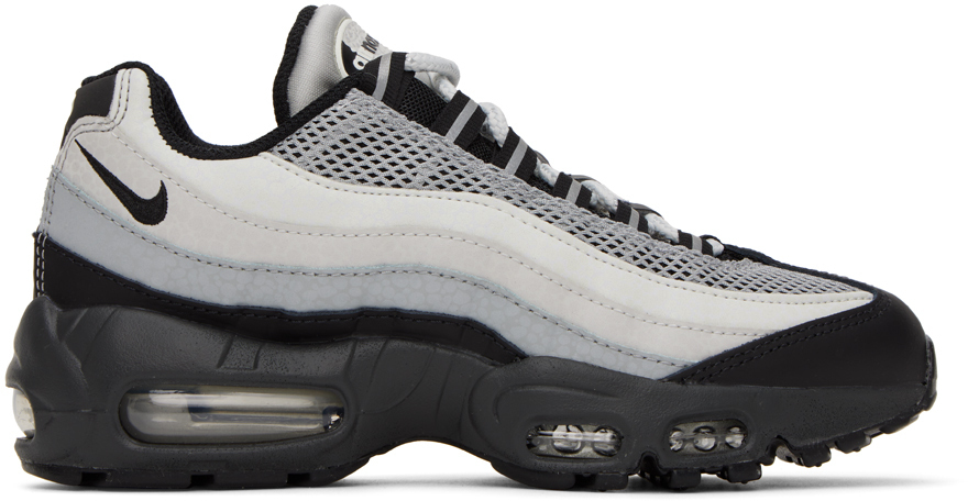 gray and black air max 95