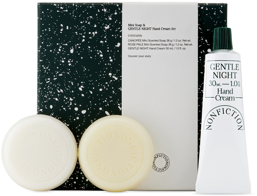 Nonfiction Gentle Night Mini Soap & Hand Cream Set Nonfiction