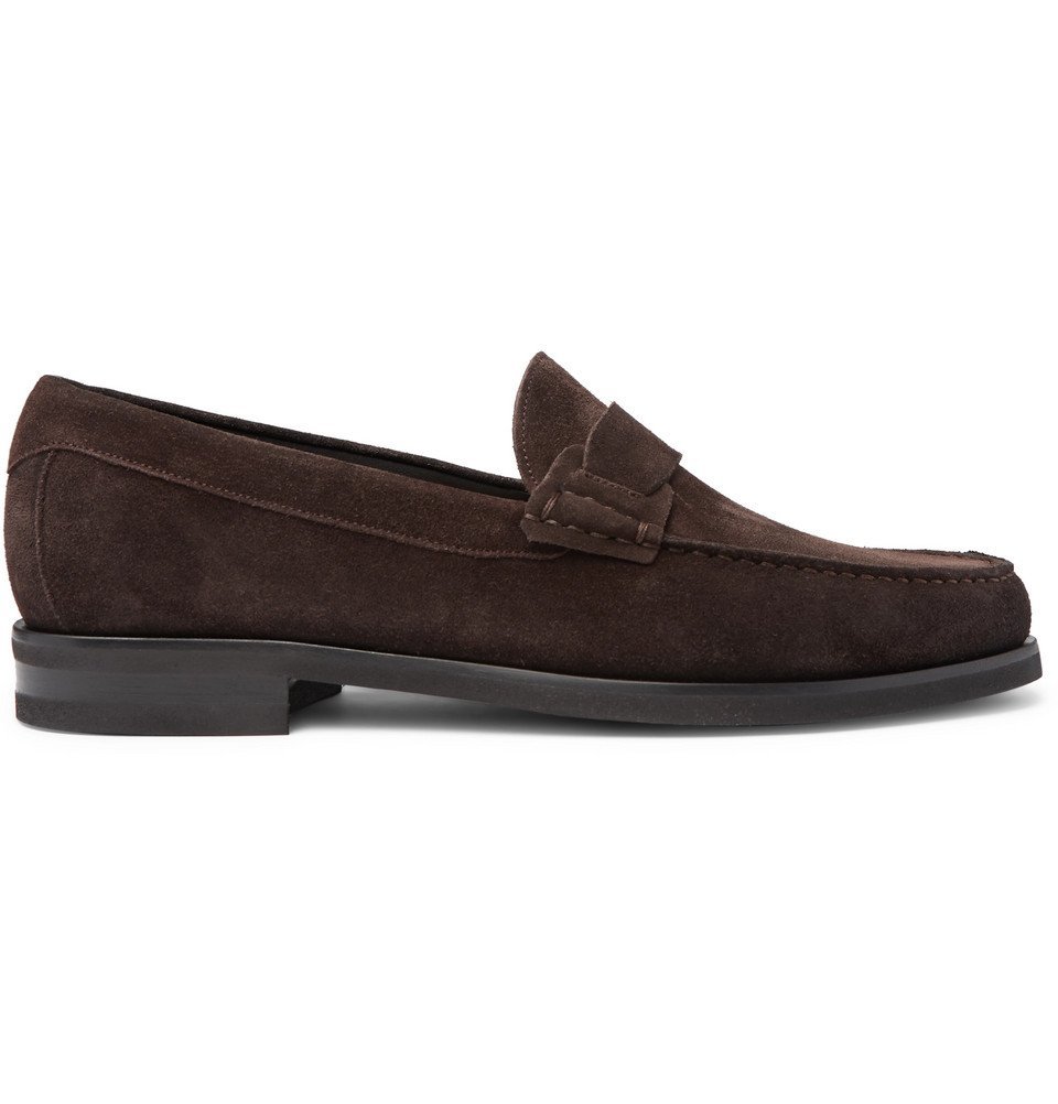 Canali - Suede Loafers - Brown Canali
