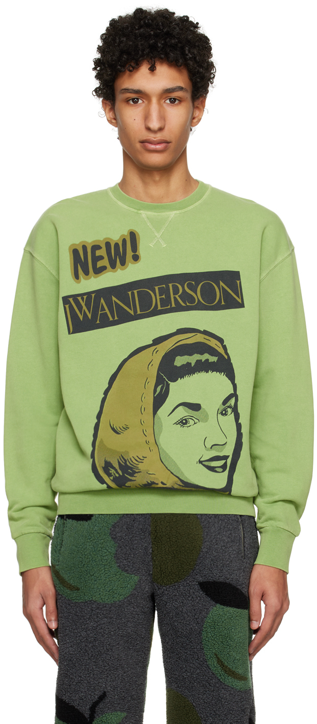 Photo: JW Anderson Green Glamour Bonet Sweatshirt