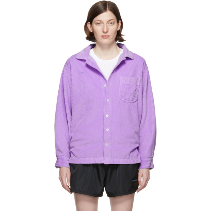 purple cord jacket