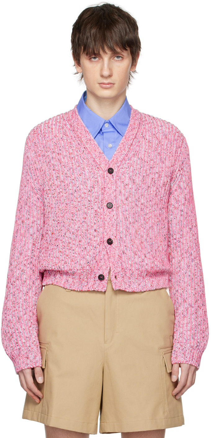 Wooyoungmi Pink Hardware Cardigan Wooyoungmi