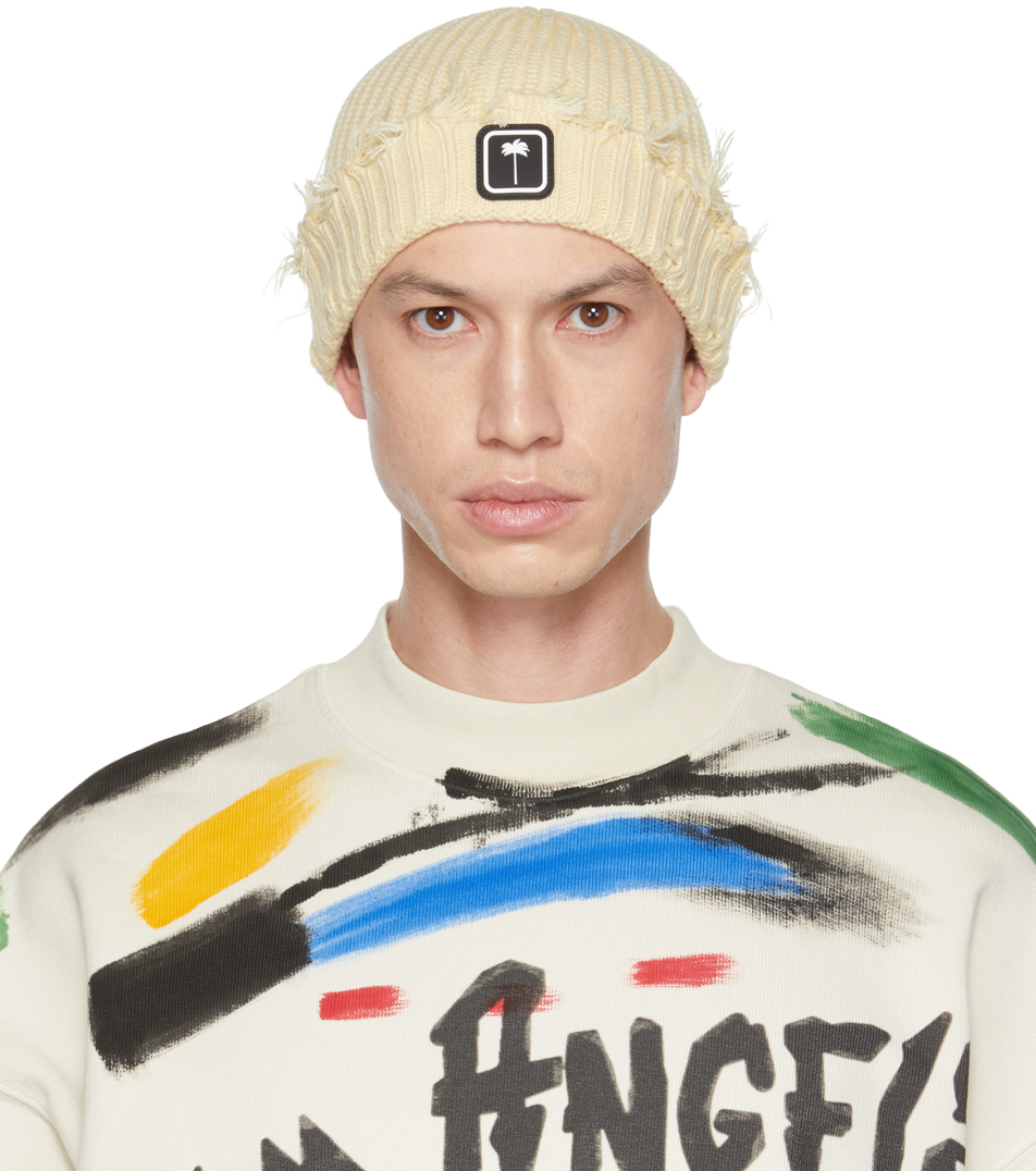 Palm Angels Off-White PXP Fisherman Beanie Palm Angels