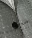 Brooks Brothers Men's Milano Fit Three-Button Plaid 1818 Suit | Grey
