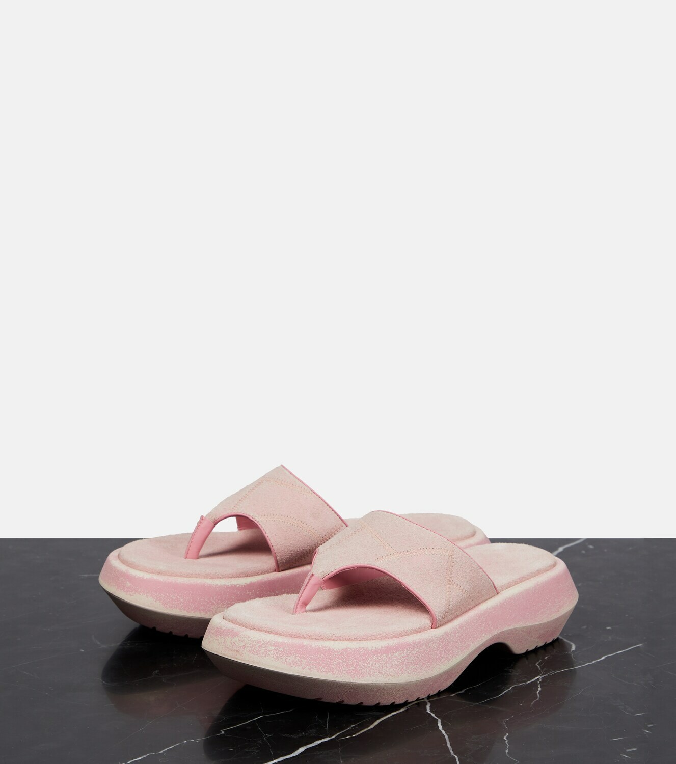 Acne Studios - Platform leather sandals Acne Studios