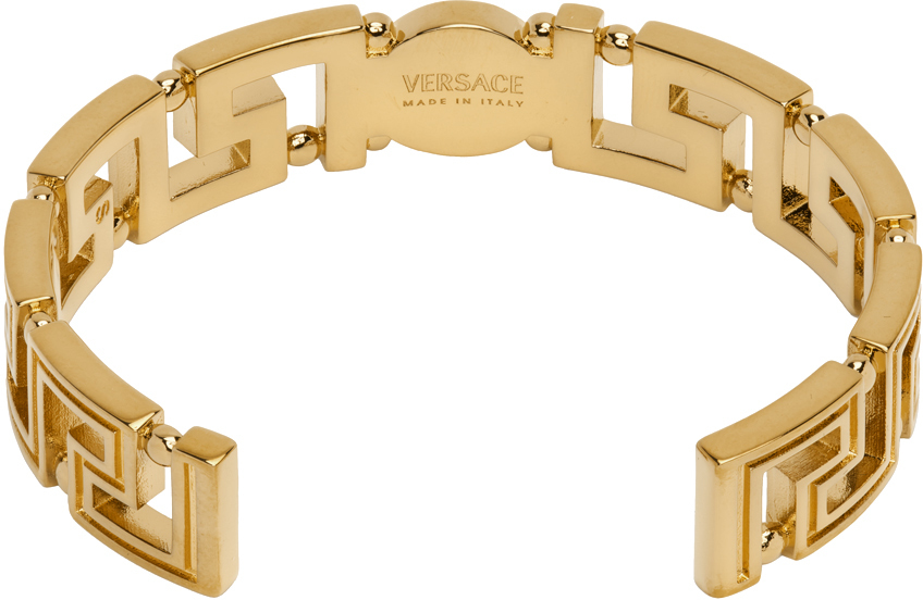 Versace Gold Greca Medusa Bracelet Versace