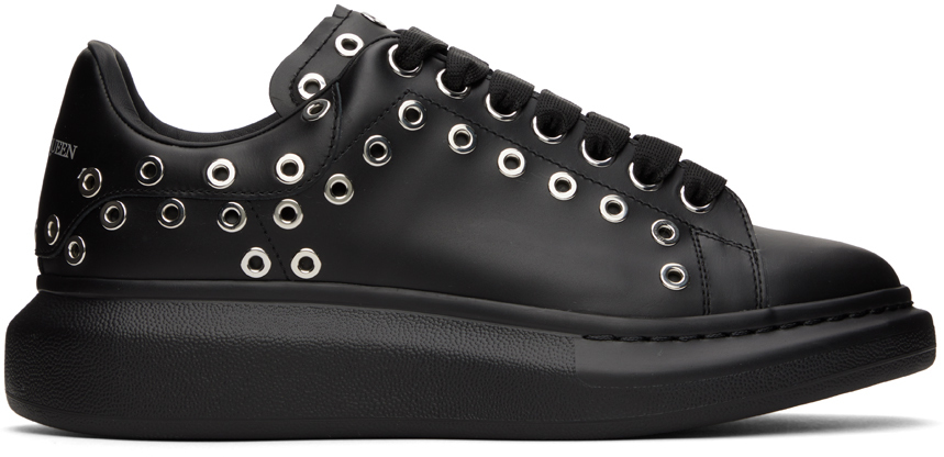 Alexander McQueen Black Larry Sneakers 