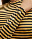 Brooks Brothers Women's Cotton Modal T-Shirt | Yellow/Navy