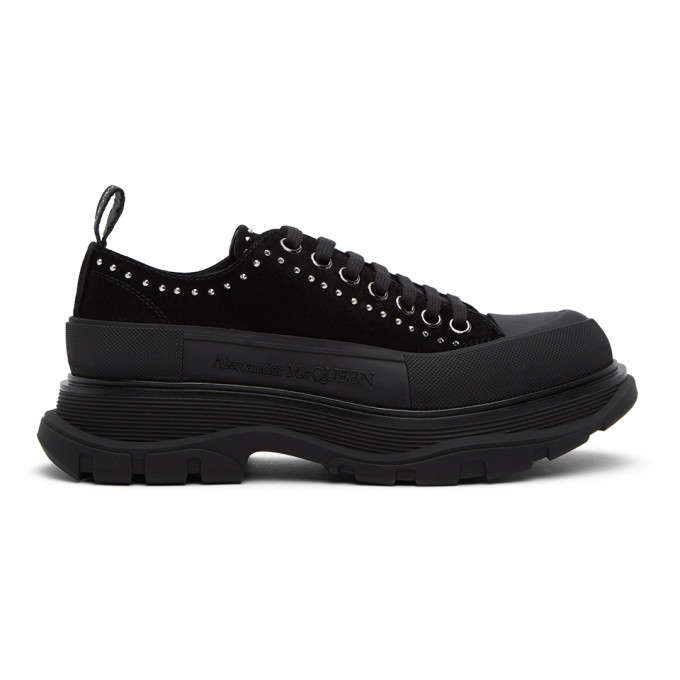 alexander mcqueen black with studs