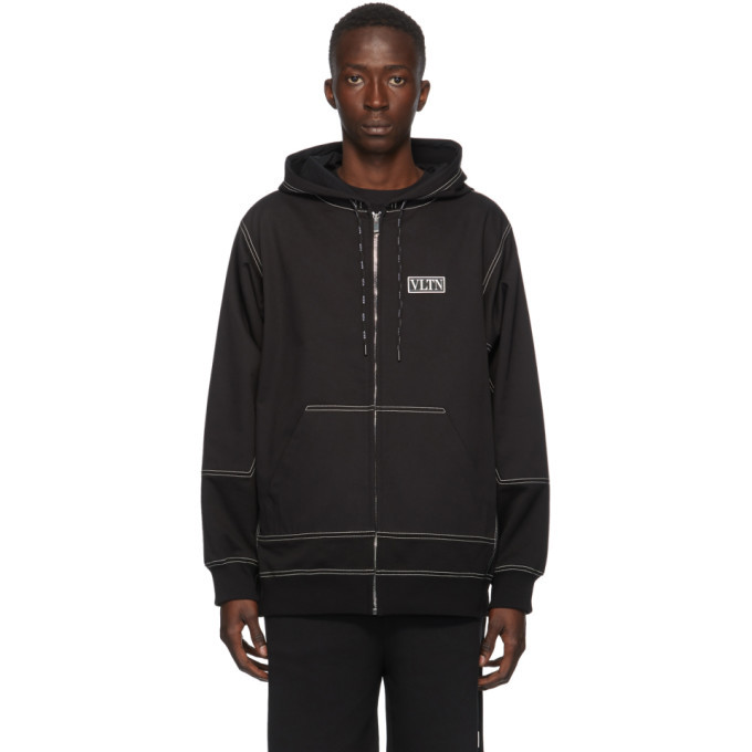 valentino zip up hoodie