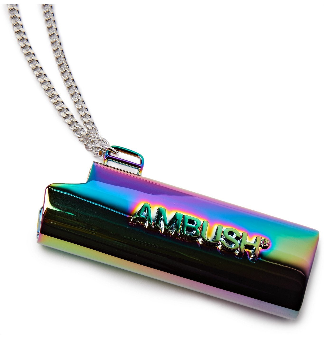 'Logo lighter case' necklace Jewelry