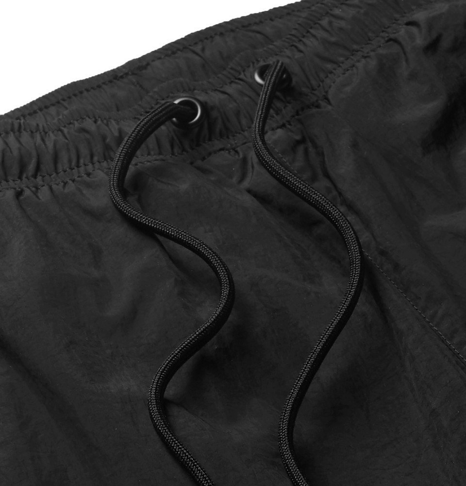 Nike Tapered LogoPrint Nylon Track Pants Men Black Nike