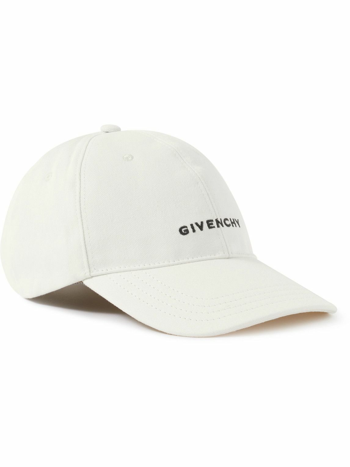 Givenchy - Logo-Embroidered Cotton-Blend Twill Baseball Cap Givenchy
