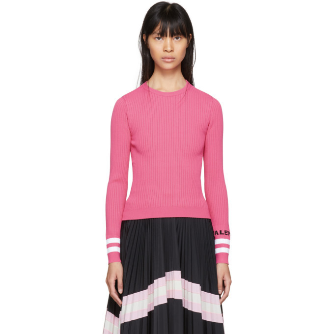 valentino pink sweater