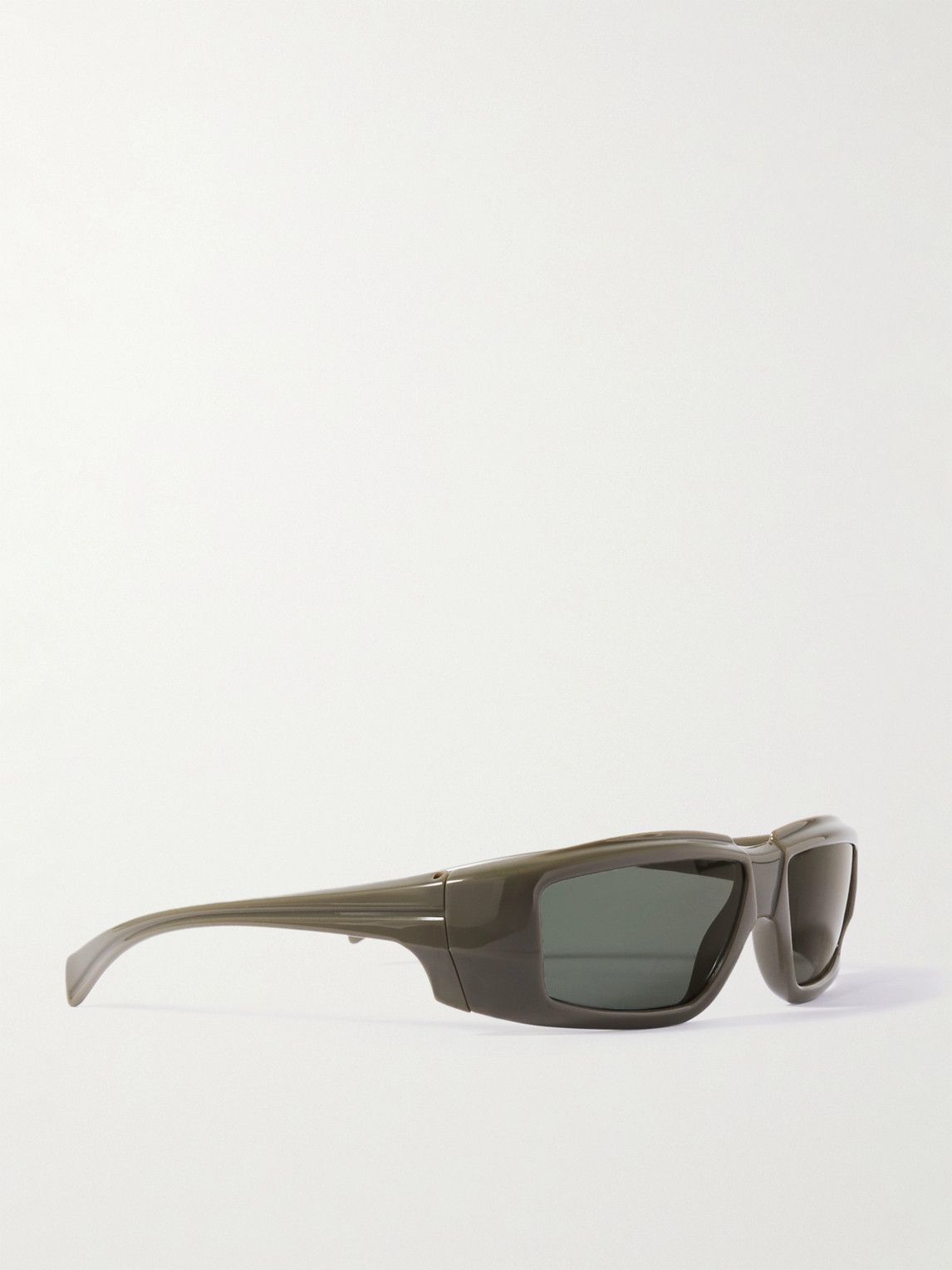 Rick Owens - Wrap D-Frame Acetate Sunglasses