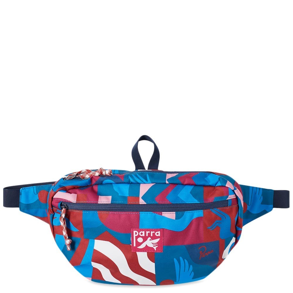 By Parra Grab The Flag Pattern Waist Bag By Parra