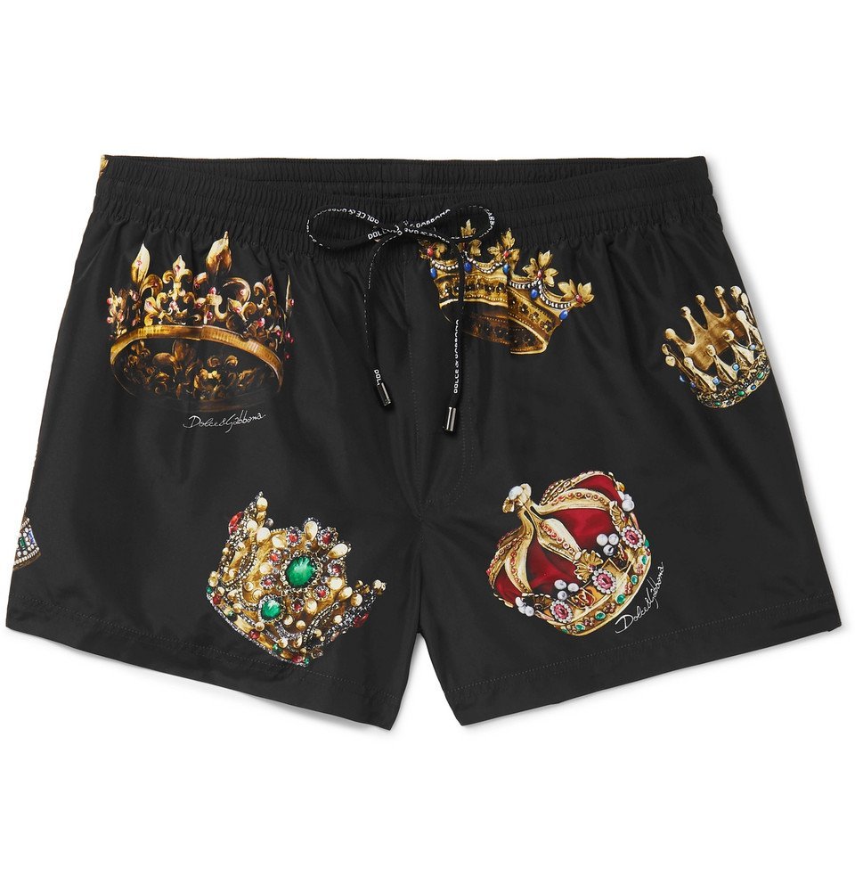 dolce and gabbana swim trunks