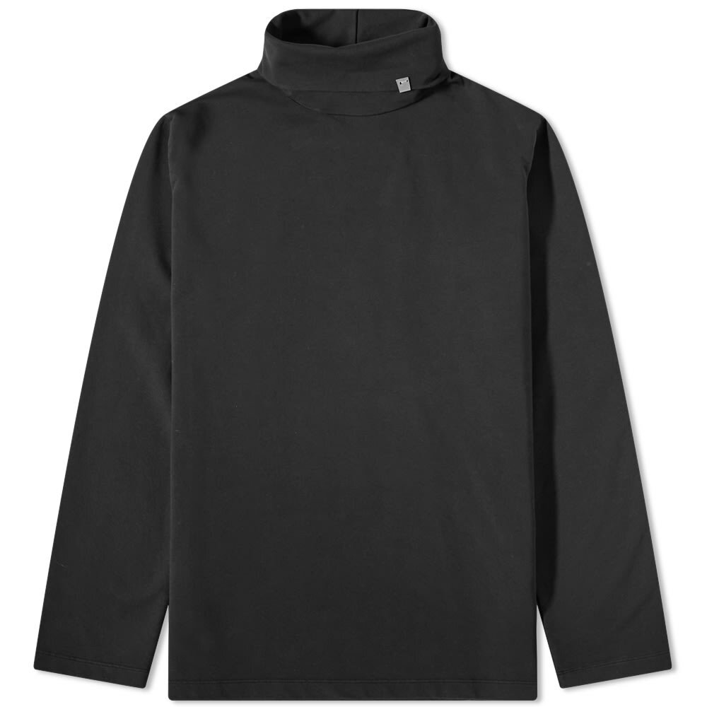 Photo: 1017 ALYX 9SM Men's Long Sleeve Lighter Cap Rollneck T-Shirt in Black