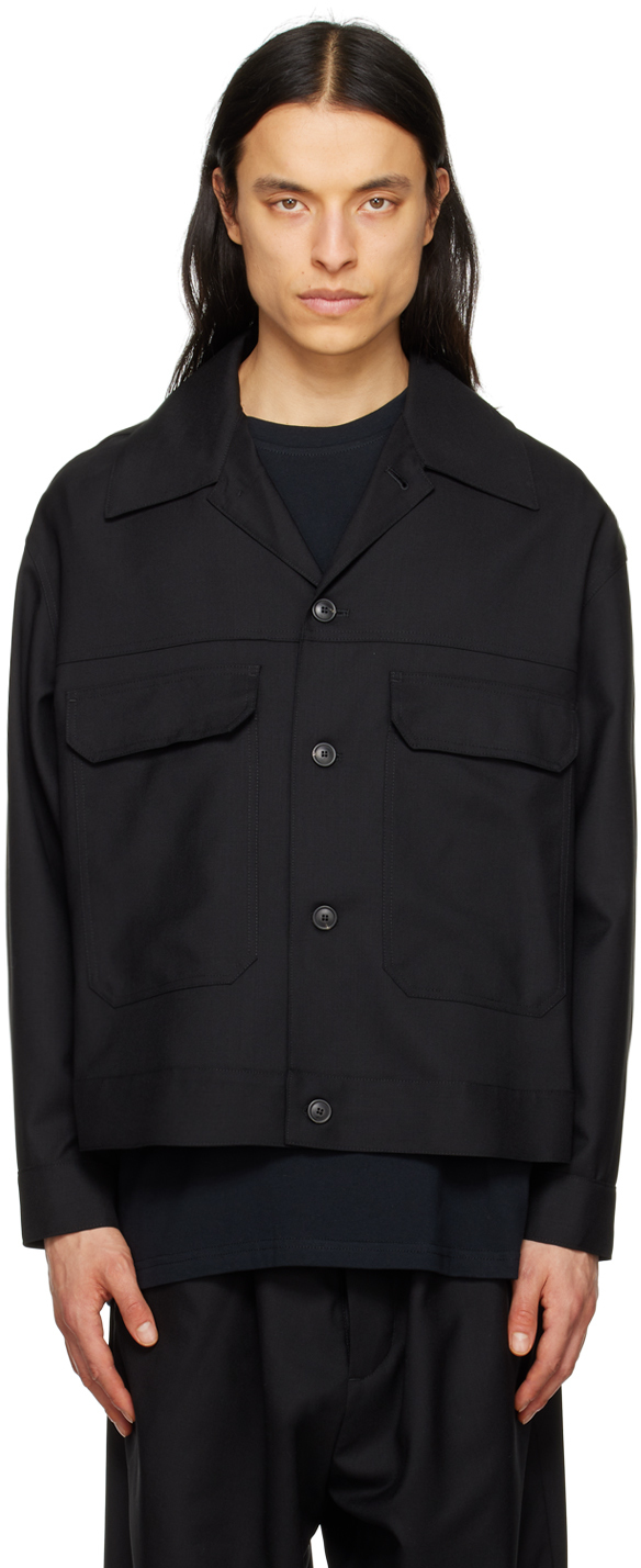 Lownn Black Workwear Jacket Lownn