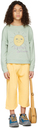 The Campamento Kids Yellow Cotton Flower Trousers