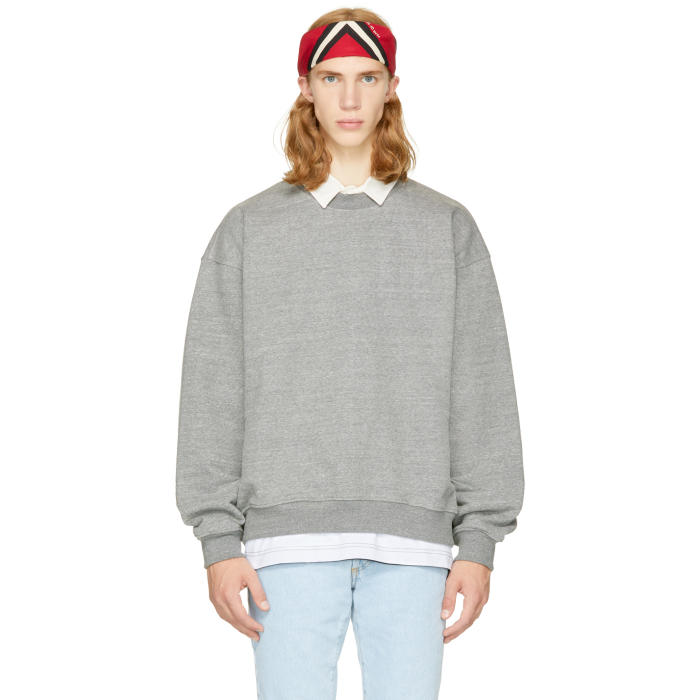 fear of god heavy terry crewneck sweatshirt