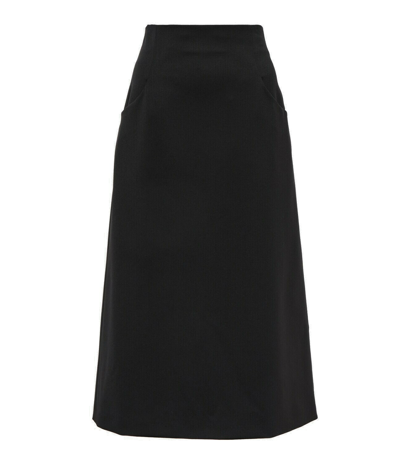 Loro Piana - Gonna Lavoie wool-blend midi skirt Loro Piana