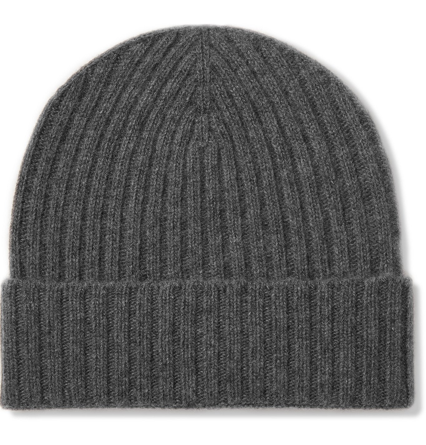 Altea - Ribbed Cashmere Beanie - Gray Altea