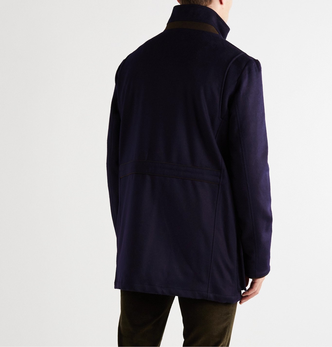 Purdey - Loden Wool and Alpaca-Blend Field Jacket - Blue Purdey