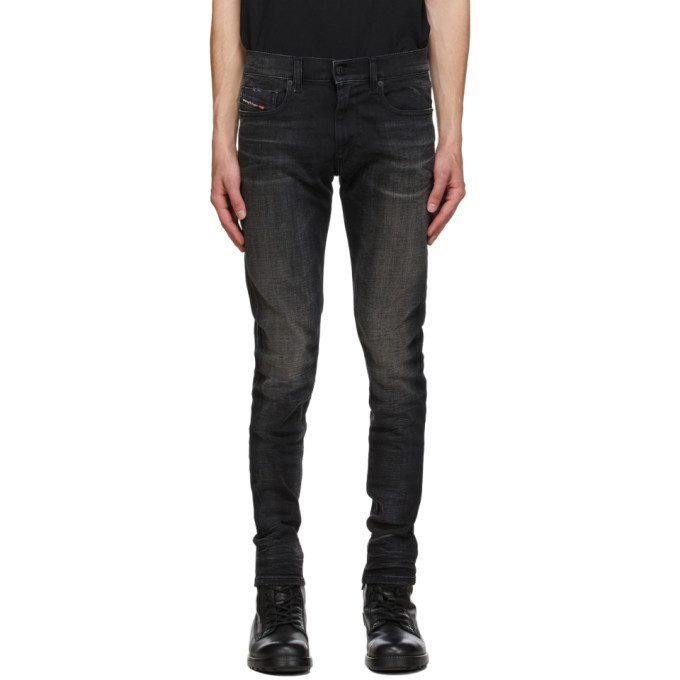 diesel d strukt jeans black