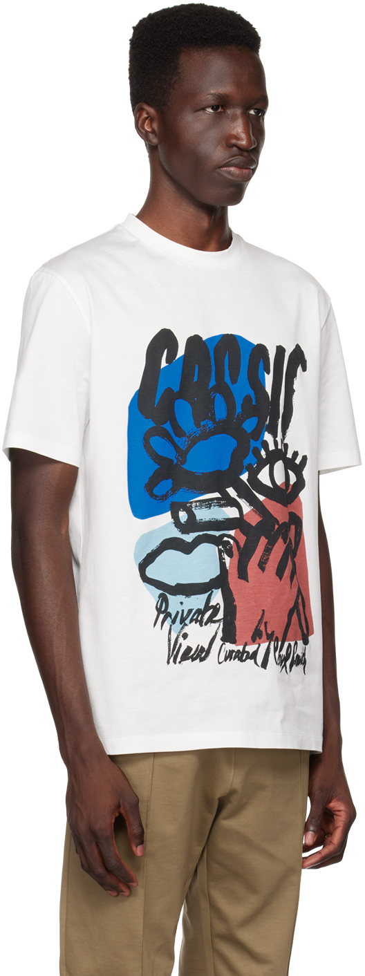 Paul Smith White 'Cassis' T-Shirt Paul Smith