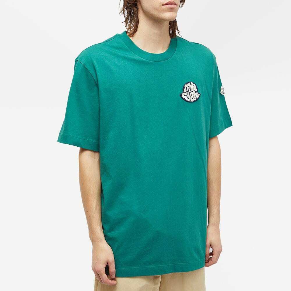 moncler wave logo t shirt