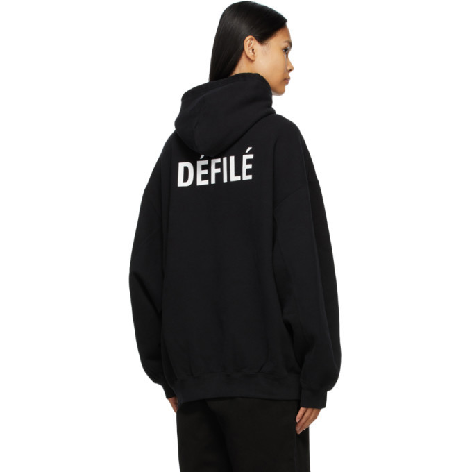 balenciaga defile hoodie