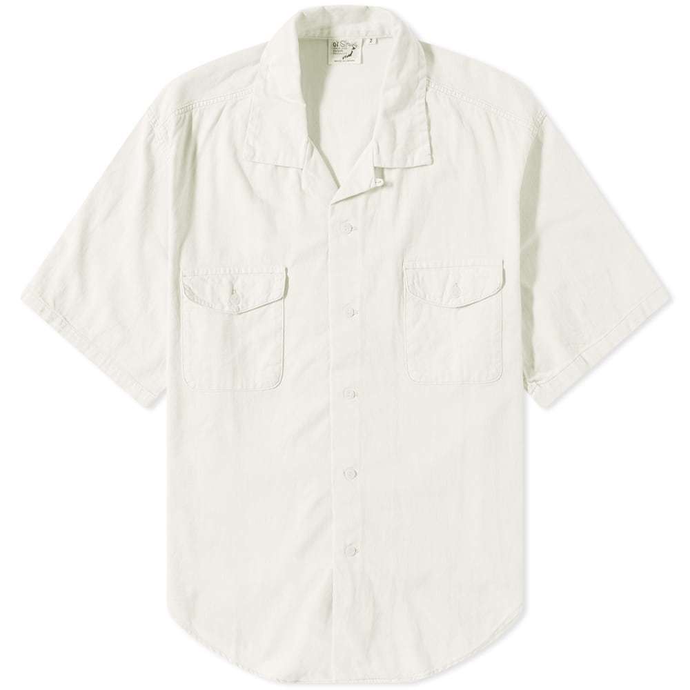 orSlow Short Sleeve US Navy Office Shirt orSlow