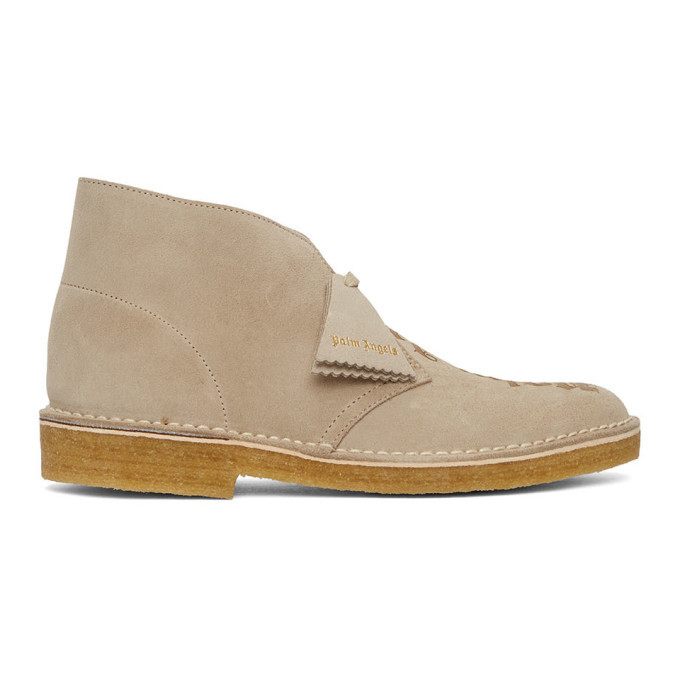 beige clarks